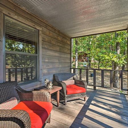 Luxe Broken Bow Cabin With Tesla Charging Station Stephens Gap Exteriér fotografie