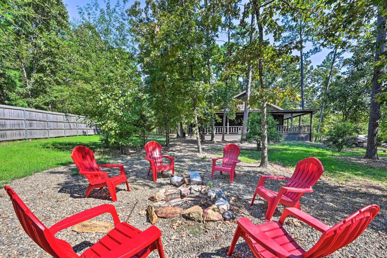Luxe Broken Bow Cabin With Tesla Charging Station Stephens Gap Exteriér fotografie